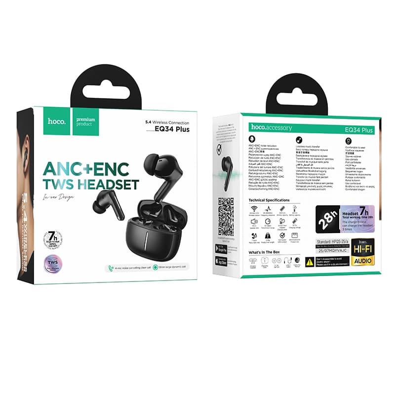 Hoco EQ34 Plus (App Supported + 3 Month Warranty)